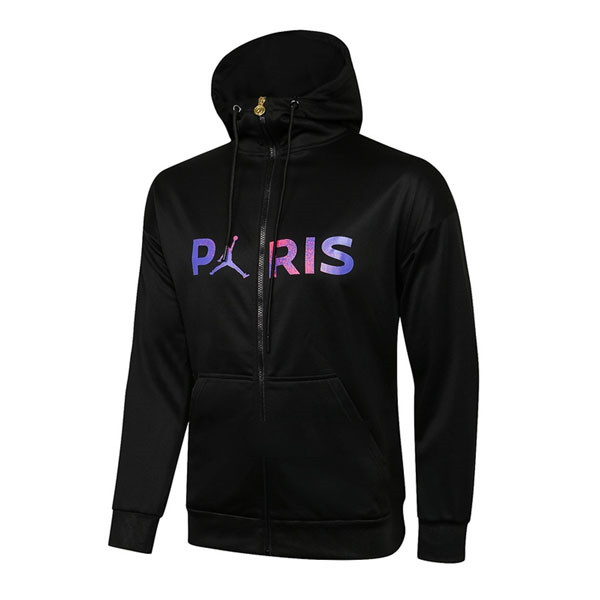 Chaqueta con Capucha Paris Saint Germain 2021-22 Negro